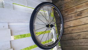 Två stycken, oanvända 26" Mountainbike-hjul komplett med slang och däck säljes billigt.