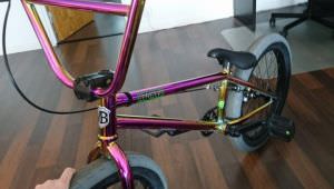 BMX Mafia bike, madmain purple fuel