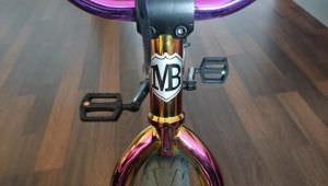 BMX Mafia bike, madmain purple fuel