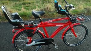 Double Dutch transportcykel som ny