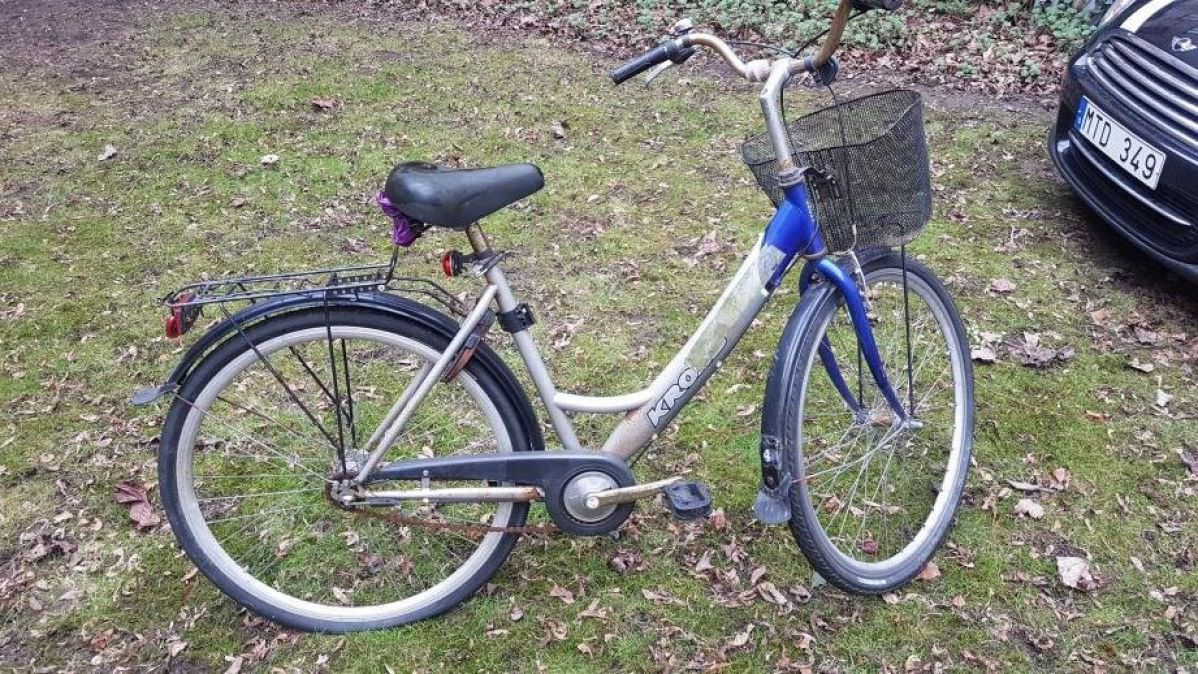 Skrutig cykel bortskänkes till välgörenhet