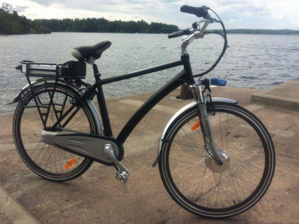 El-cykel 5vxl Herr - DELUXE - SVART