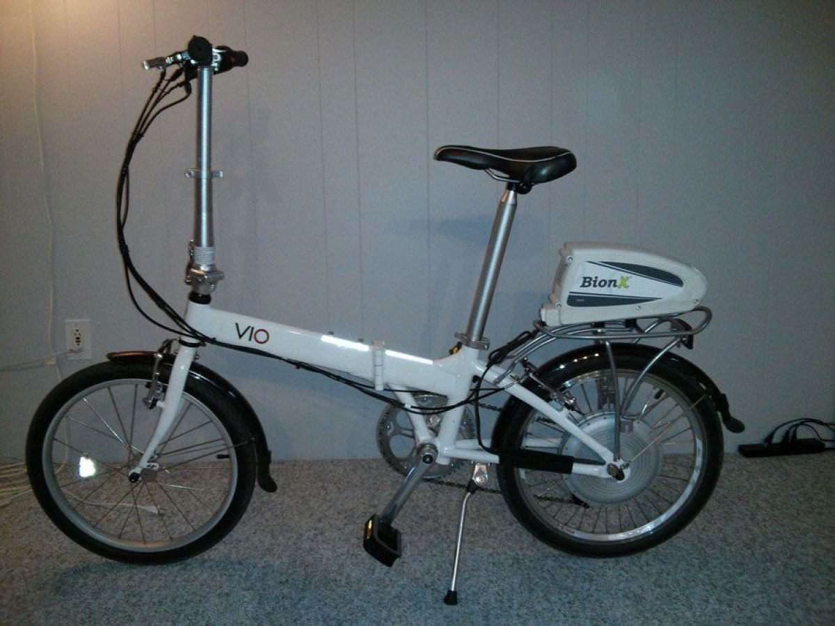 BionX folding bike - in mint condition