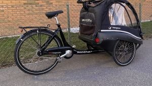 Kangaroo Winther Luxe cykel / Lådcykel/Cargobike / Nyskick